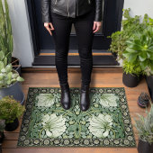 William Morris Green Pimpernel  Pattern Deurmat