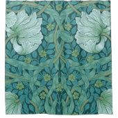William Morris - Green Pimpernel Pattern Douchegordijn (Voorkant)