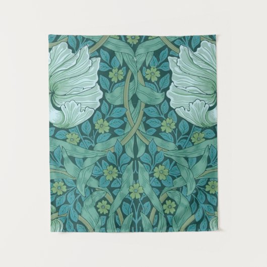 William Morris - Green Pimpernel Pattern Wandkleed (Voorkant)