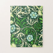 William Morris - Green Seaweed Pattern Legpuzzel (Verticaal)