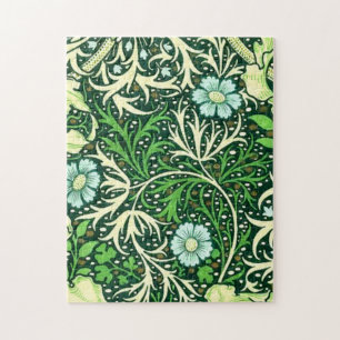 William Morris - Green Seaweed Pattern Legpuzzel