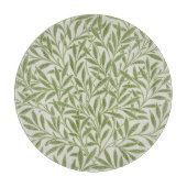  William Morris Green Willow Leaves Pattern Snijplank (Voorkant)