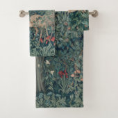 William Morris Greenery Bad Handdoek (Insitu)