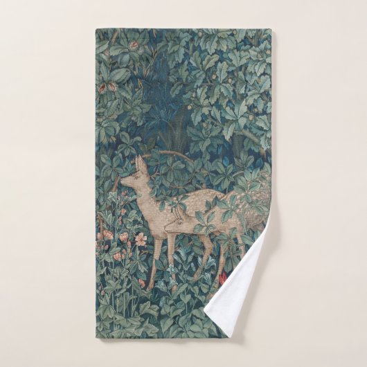 William Morris Greenery Bad Handdoek (Handdoek)
