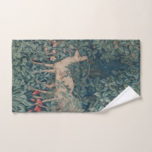 William Morris Greenery Bad Handdoek (Handdoek)