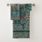 William Morris Greenery Bath Towel Set Bad Handdoek (Insitu)
