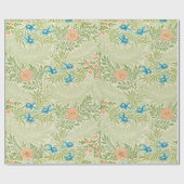  william morris greenery floral cadeaupapier (Vlak)