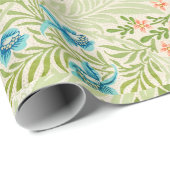  william morris greenery floral cadeaupapier (Rol Hoek)