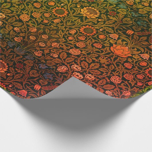 william morris greenery floral cadeaupapier (Hoek)