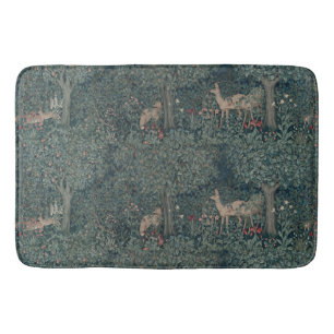 William Morris Greenery Forest Animals Badmat