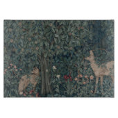  William Morris Greenery Forest Animals Snijplank (Voorkant)