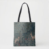  William Morris Greenery Forest Animals Tote Bag (Voorkant)