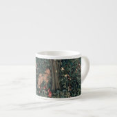 William Morris Greenery Fox Wildlife Espresso Kop (Voorkant rechts)