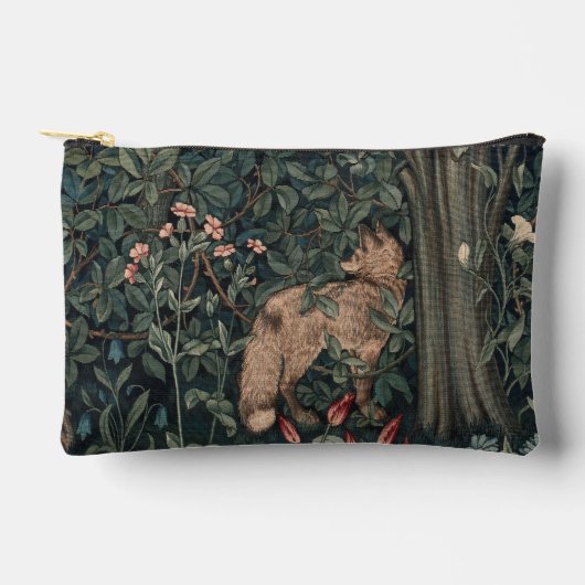 William Morris Greenery Fox Wildlife Etui (Voorkant)