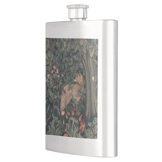 William Morris Greenery Fox Wildlife Flacon (Links)