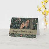 William Morris Greenery Fox Wildlife Kaart (Gele Bloem)