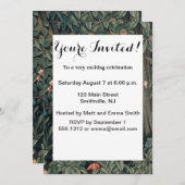 William Morris Greenery Fox Wildlife Kaart (Voorkant / Achterkant)