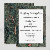 William Morris Greenery Fox Wildlife Kaart (Voorkant / Achterkant)