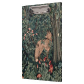 William Morris Greenery Fox Wildlife Klembord (Links)