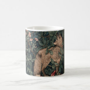 William Morris Greenery Fox Wildlife Koffiemok