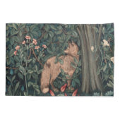 William Morris Greenery Fox Wildlife Kussensloop (Achterkant)