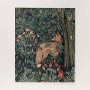 William Morris Greenery Fox Wildlife Legpuzzel