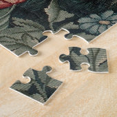 William Morris Greenery Fox Wildlife Legpuzzel (Zijkant)