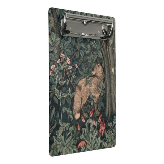 William Morris Greenery Fox Wildlife Mini Klembord (Schuin)