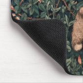 William Morris Greenery Fox Wildlife Muismat (Hoek)