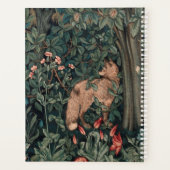 William Morris Greenery Fox Wildlife Planner (Achterkant)