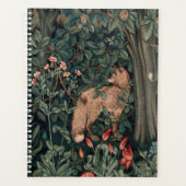 William Morris Greenery Fox Wildlife Planner (Voorkant)