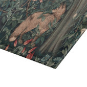William Morris Greenery Fox Wildlife Snijplank (Hoek)