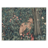 William Morris Greenery Fox Wildlife Tafelkleed (Voorkant (Horizontaal))