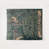 William Morris Greenery Fox Wildlife Wandkleed (Voorkant (horizontaal))