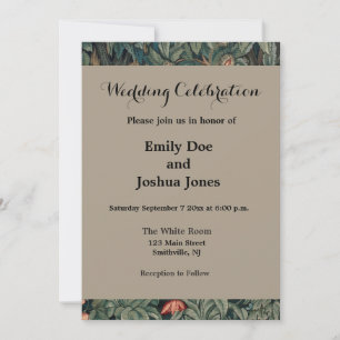 William Morris Greenery Vos Wildlife Kunst Kaart