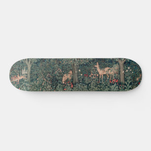 William Morris Greenery Vos Wildlife Kunst Persoonlijk Skateboard