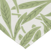 William Morris groen bloemmotief botanisch patroon Korte Tafelloper (Hoek)