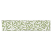 William Morris groen bloemmotief botanisch patroon Korte Tafelloper (Horizontaal)