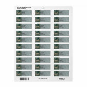 William Morris Groene Bos Dier Botanisch Etiket (Full Sheet)