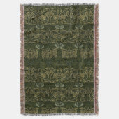 William Morris: Groene tulp en Roos Deken (Voorkant Verticaal)