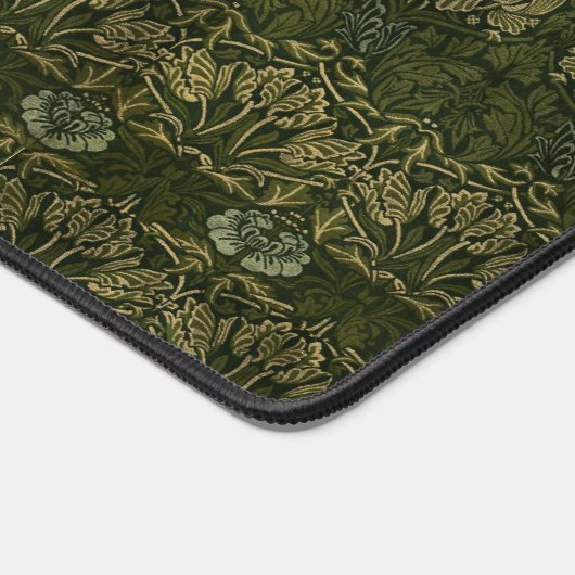 William Morris: Groene Tulp & Roos bureaumat (Hoek)
