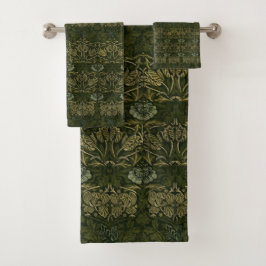 William Morris: Groene Tulp & Rozen handdoekset Bad Handdoek