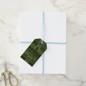William Morris Grote Groene Tulp Roos Behang Cadeaulabel (Met Touw)