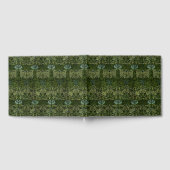 William Morris Grote Groene Tulp Roos Behang Gastenboek (Volledig)