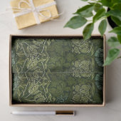 William Morris Grote Groene Tulp Roos Behang Tissuepapier (Geschenk)