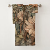 William Morris Herfst Bloemen Bad Handdoek (Insitu)