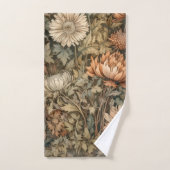 William Morris Herfst Bloemen Bad Handdoek (Handdoek)