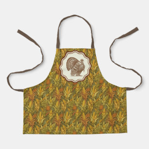 William Morris Herfst Kalkoen Mais Schort