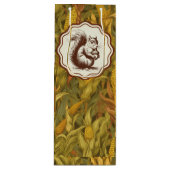 William Morris Herfst Mais Eekhoorn   Wijn Cadeautas (Voorkant)