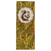 William Morris Herfst Mais Eekhoorn   Wijn Cadeautas (Voorkant)